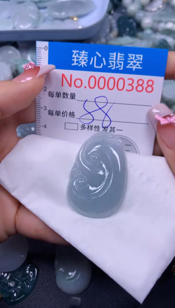 【闪购商品】翡翠颈饰未镶嵌含绳000388