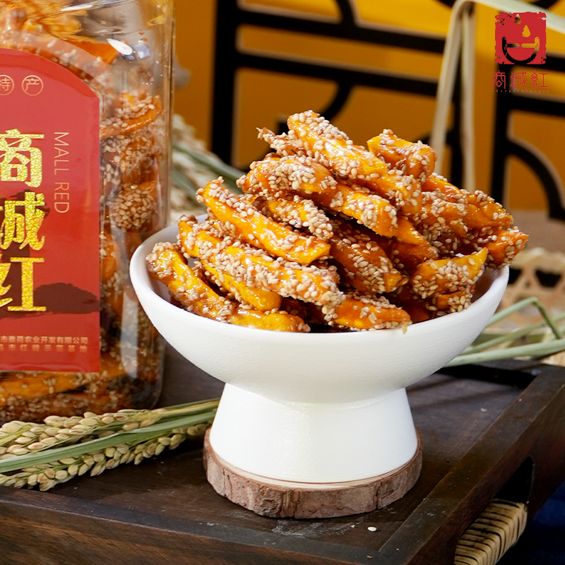商城红红糖番薯条 现熬红糖新鲜番薯白芝麻健康小零食