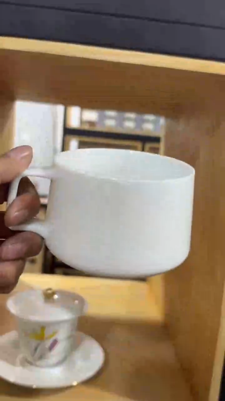 甜白瓷咖啡杯，直播间福利