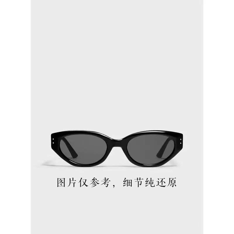 G明星同款roco墨镜猫眼复古高级感太阳眼镜男女防紫外线