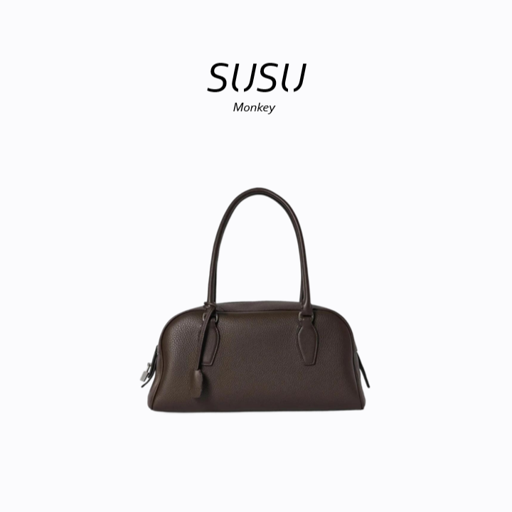 苏苏【SUTR手提保龄球】E/W  头层牛皮 内里羊皮 极简 腋下包