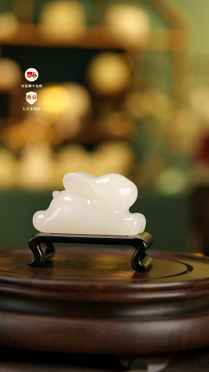 云南石荔枝白雕刻：宏图摆件镇尺茶宠