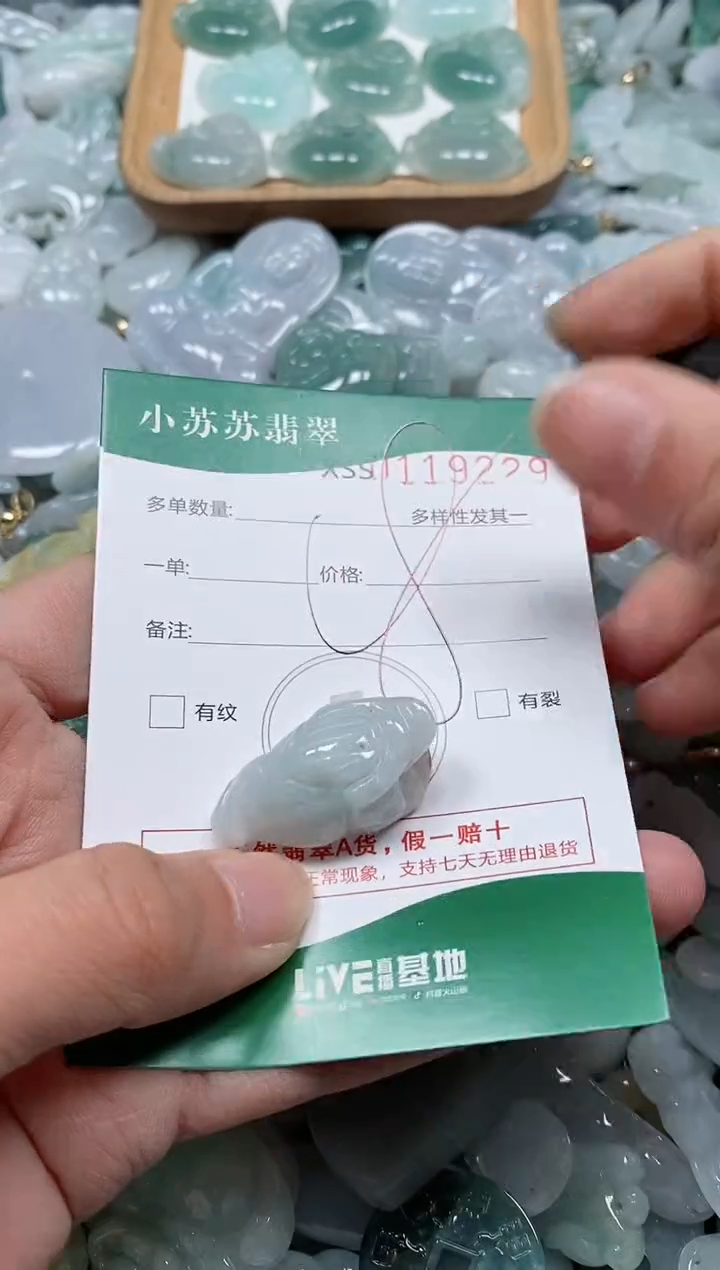 【闪购商品】翡翠颈饰未镶嵌闪购商品0119229