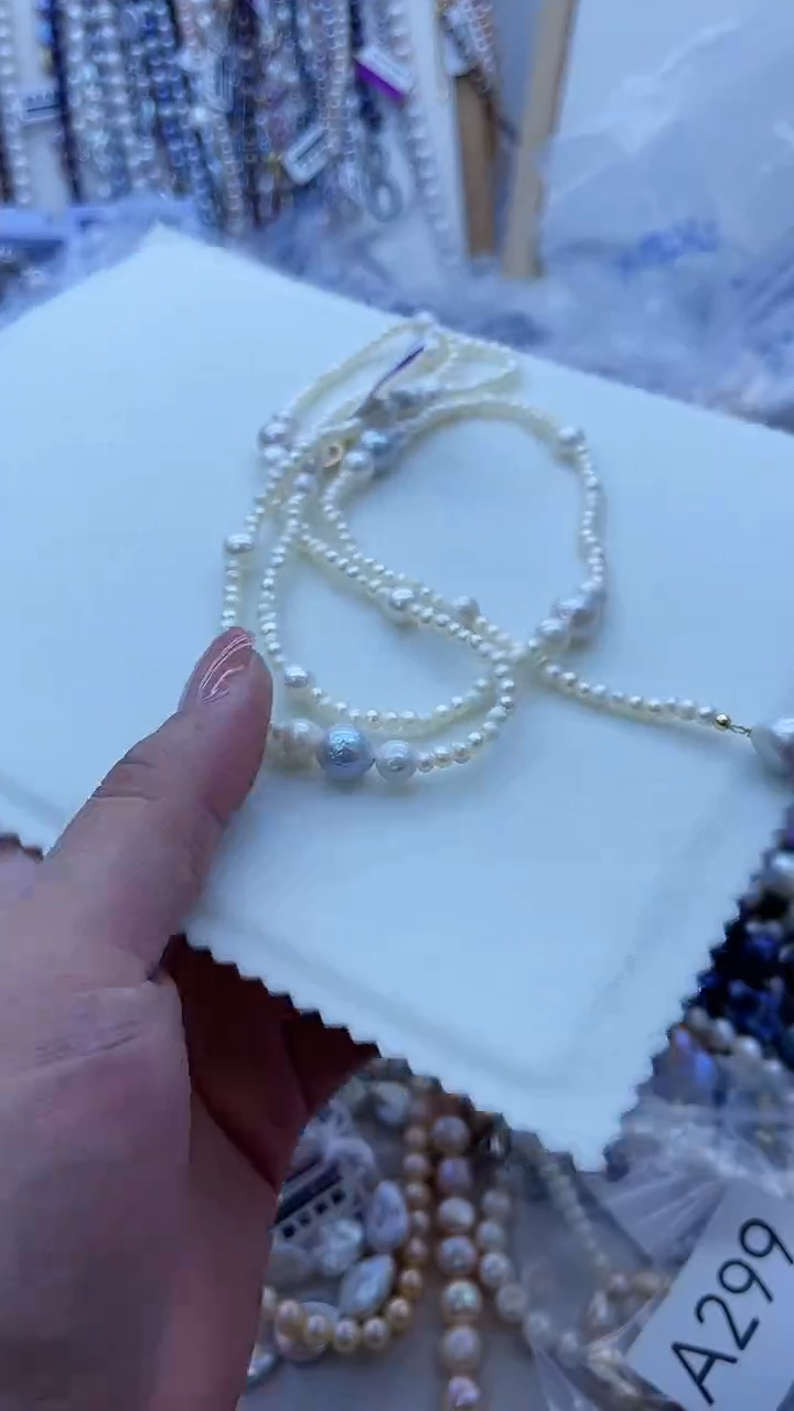 【闪购商品】淡水珍珠项链未镶嵌319
