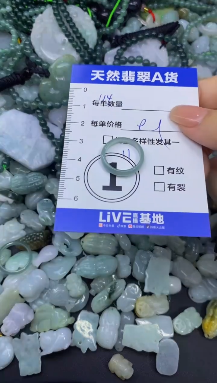 颈饰未镶嵌翡翠天然翡翠A货批量多样性发一件