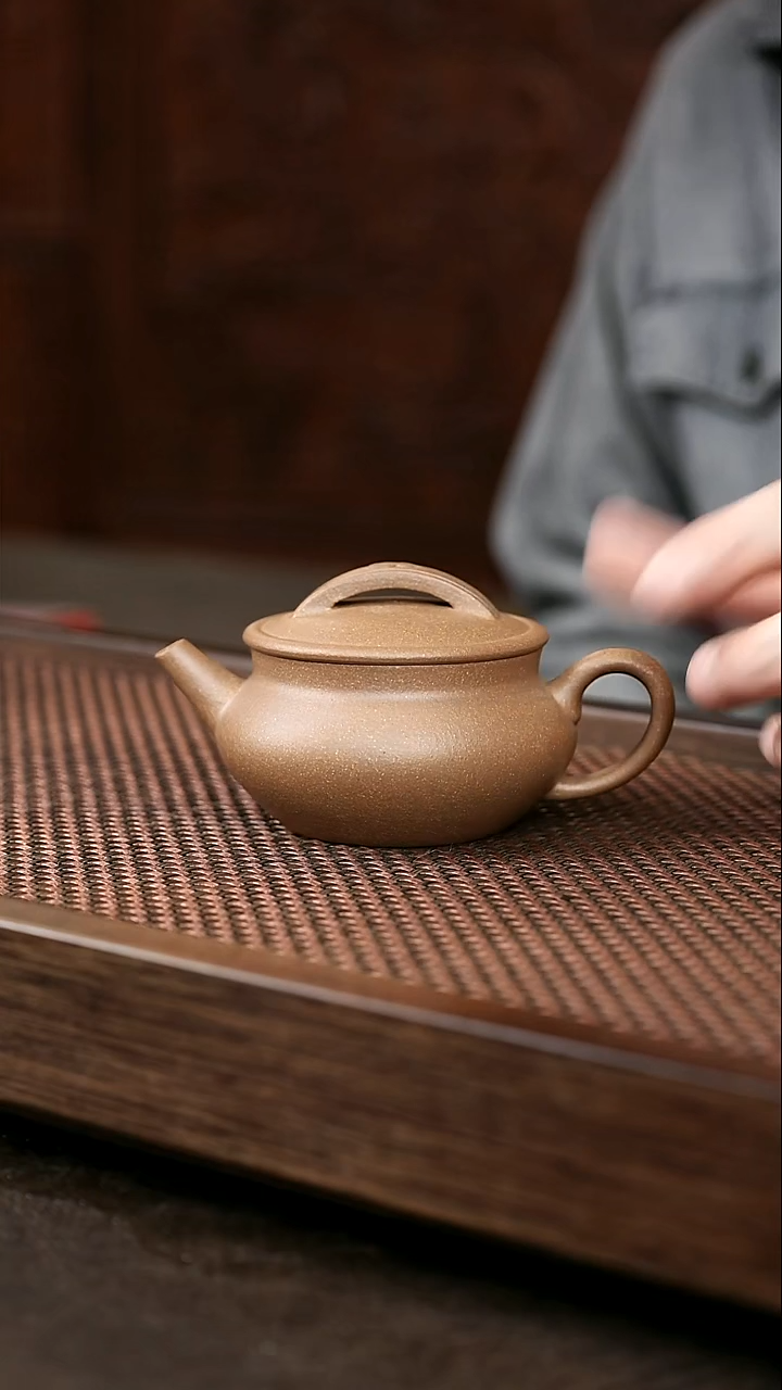 茶壶紫砂青降坡瓦罐