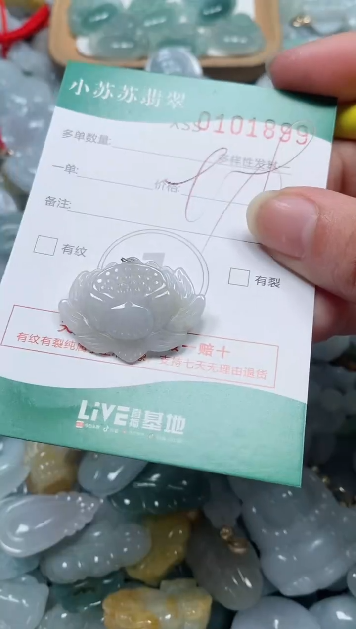 【闪购商品】翡翠颈饰未镶嵌闪购商品0101899