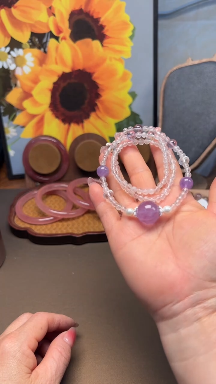 未镶嵌手链水晶1