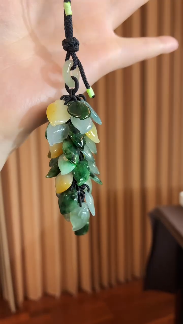 颈饰未镶嵌翡翠5****技挂件