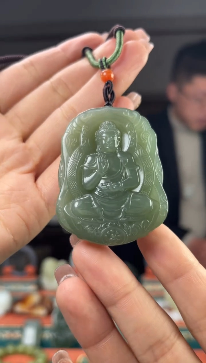 【闪购商品】和田玉颈饰未镶嵌佩佩猪 狗