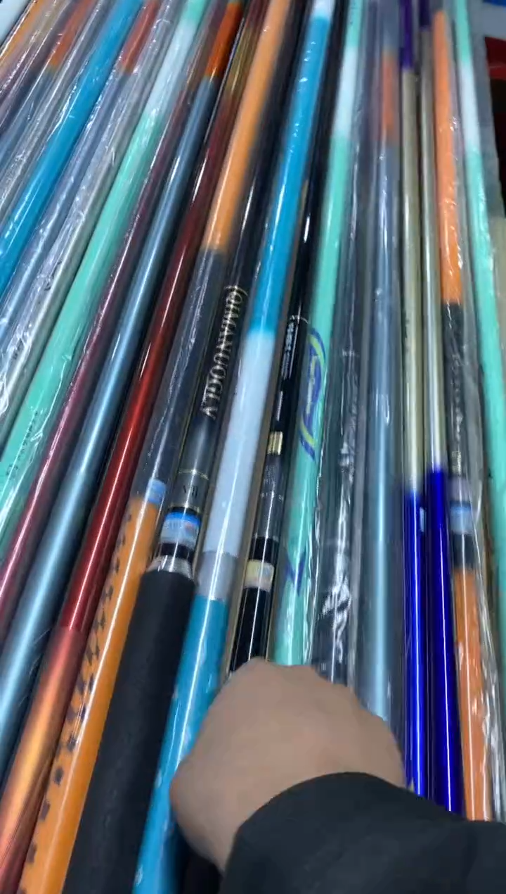 3.9米长节样品鱼竿颜色随机发介意勿拍