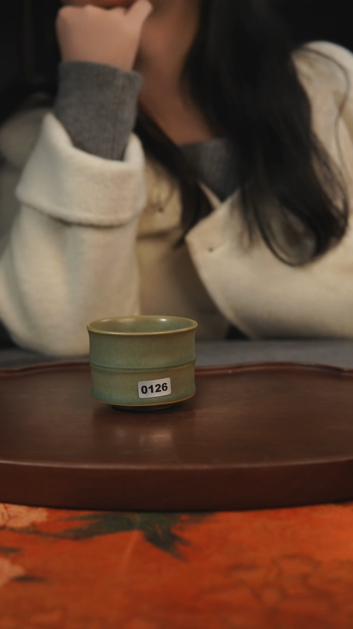 杯子瓷汝州原产地原矿仿古老釉12 6