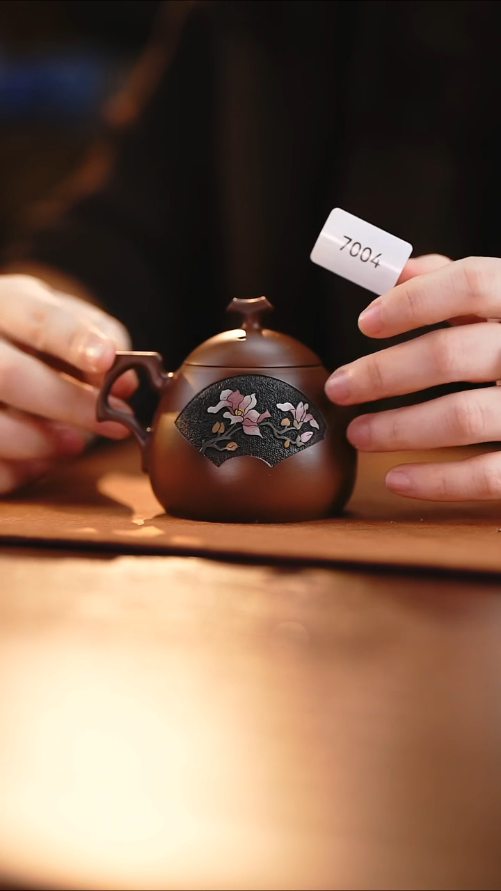 雲梦茶器紫陶茶壶7004