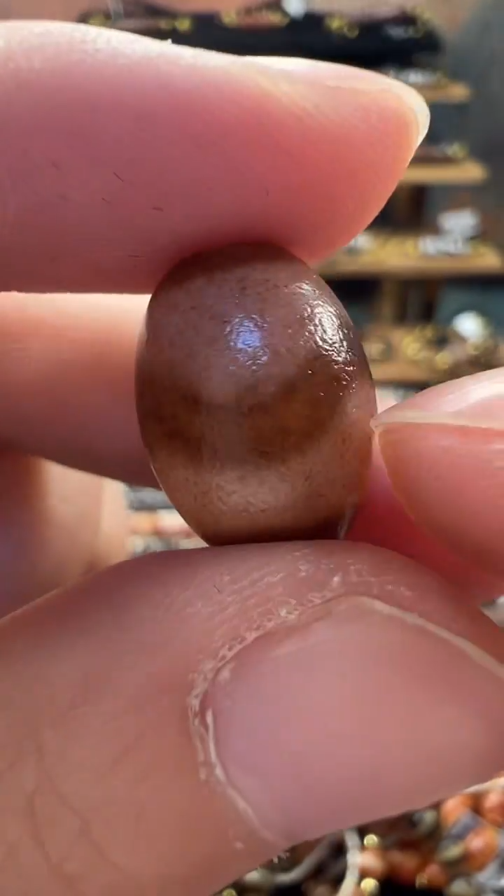 玛瑙/玉髓（覆膜）颈饰未镶嵌43(微瑕随机发货）