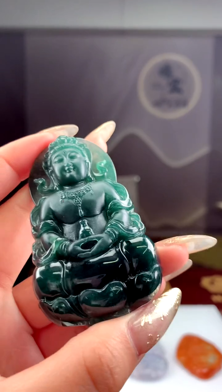 【闪购商品】定制翡翠未镶嵌天然A货翡翠（拍一发一）