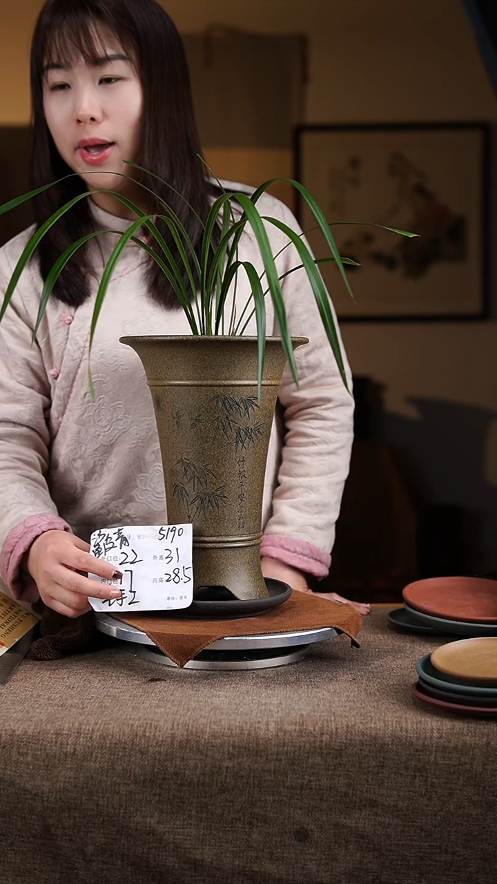 【闪购商品】紫砂花盆紫砂花盆5190+z