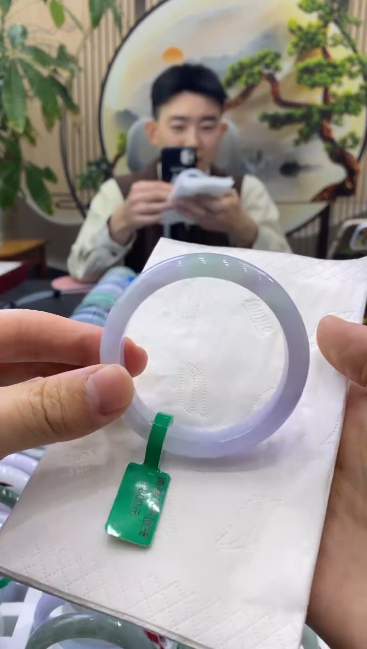 未镶嵌手镯翡翠0587