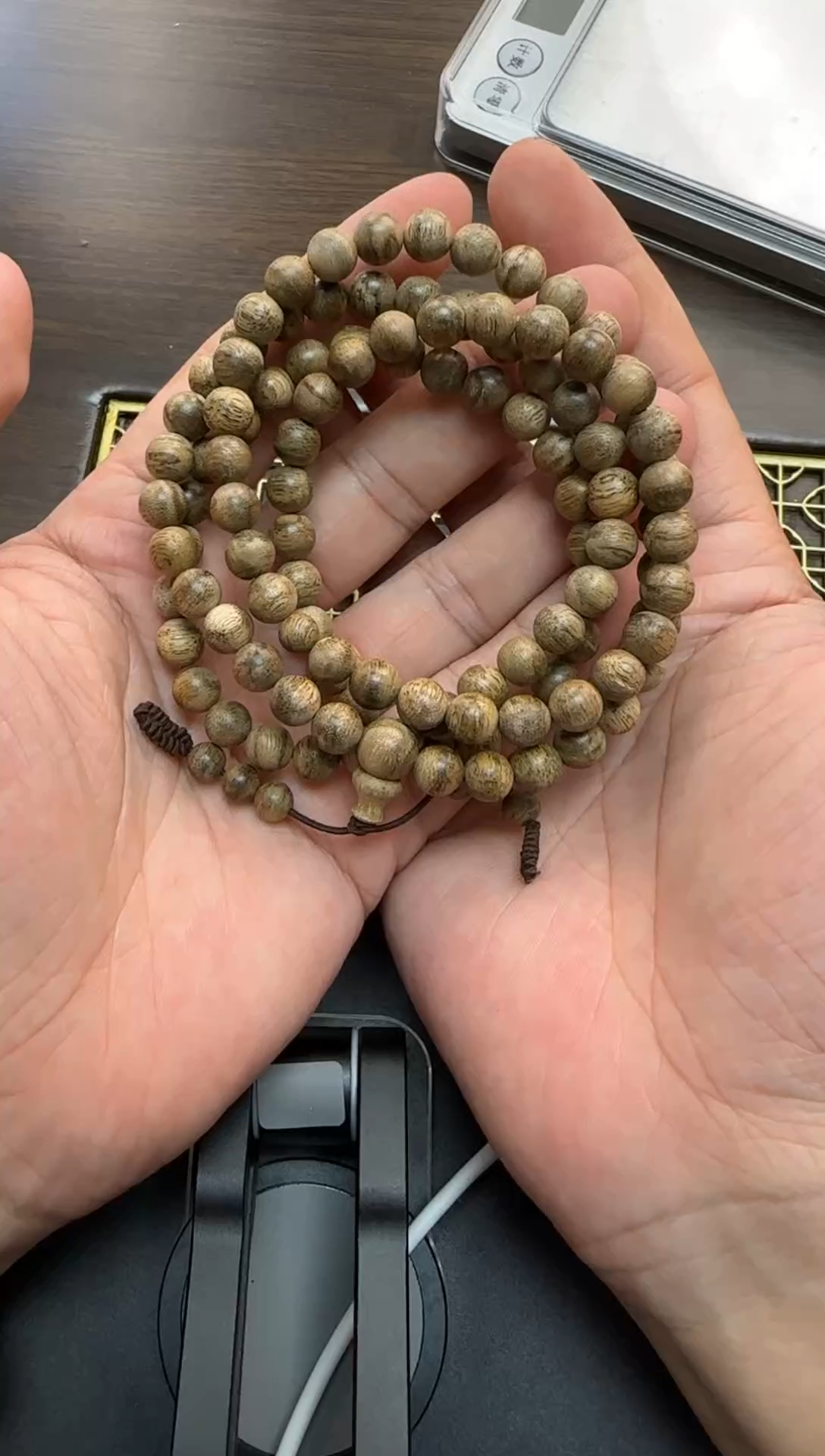 【闪购商品】沉香手串LC004 芽庄 沉香天然野多圈手串