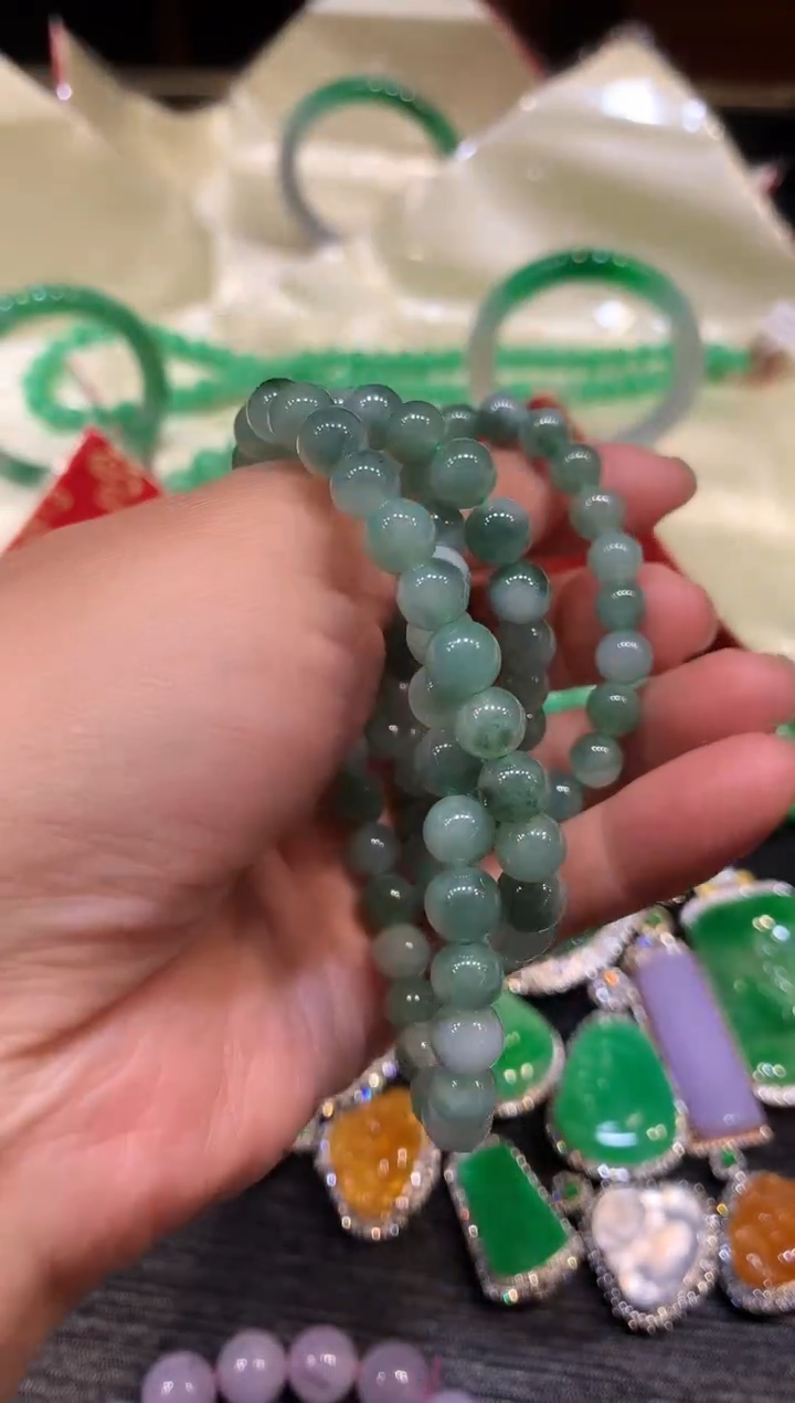 【闪购商品】翡翠项链未镶嵌珠链