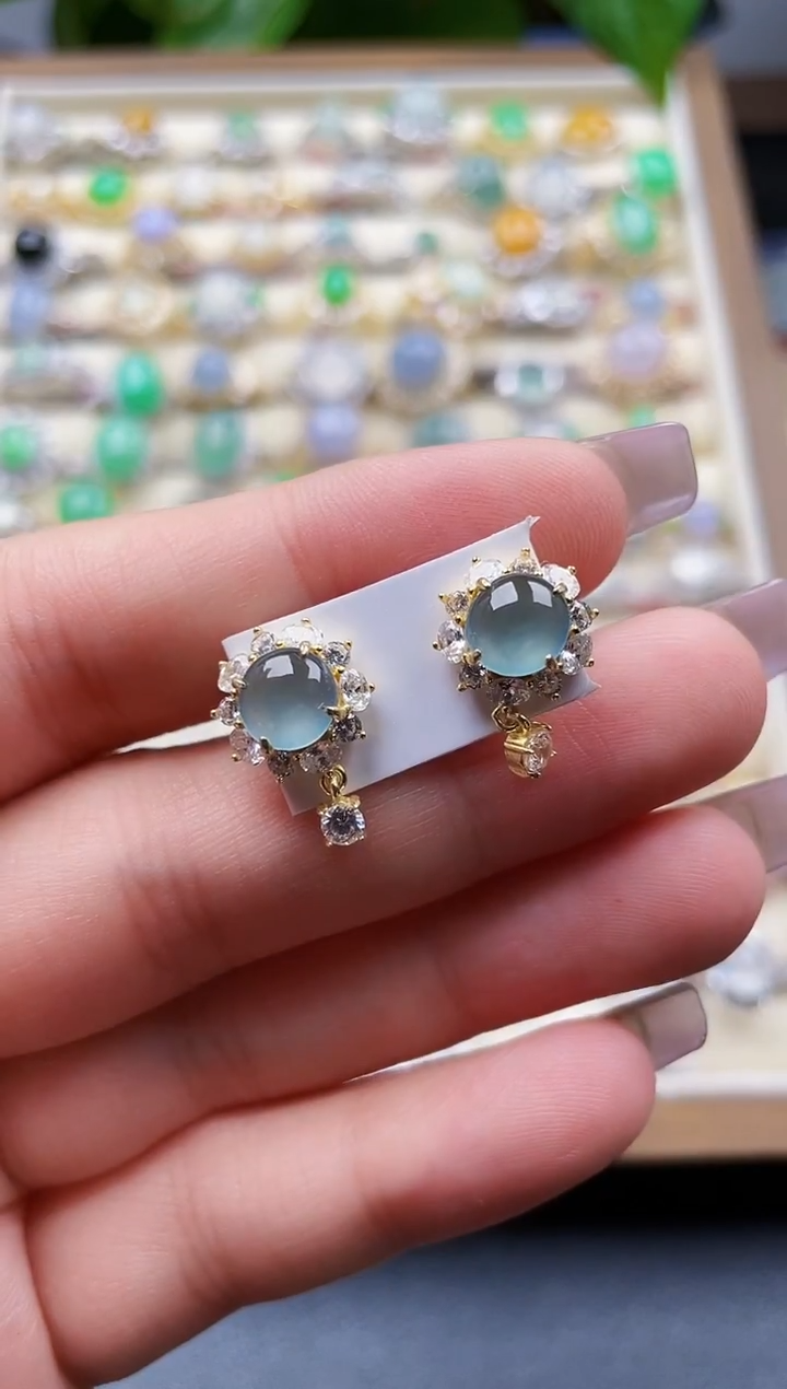 未镶嵌翡翠耳饰78