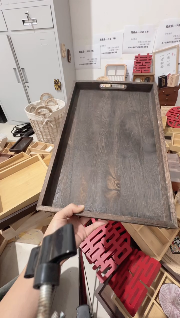 桐木大托盘瑕疵品拍下不退不换