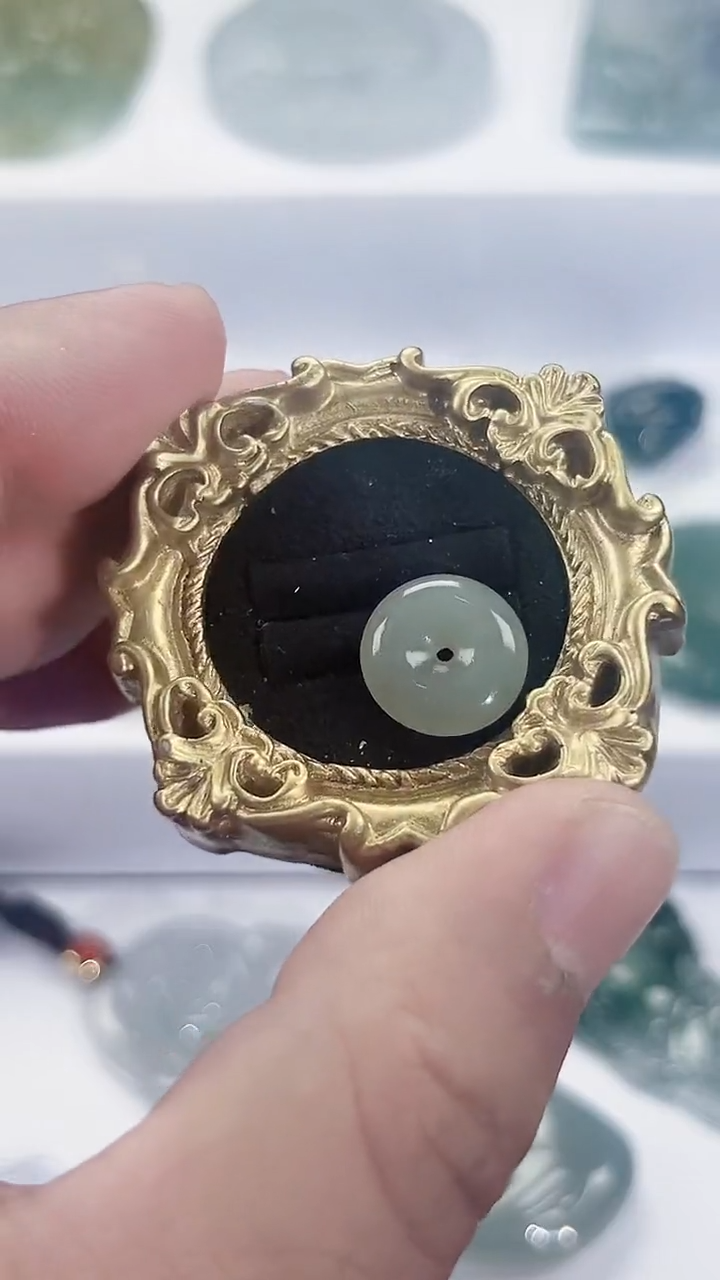 颈饰未镶嵌翡翠天然缅甸A货翡翠