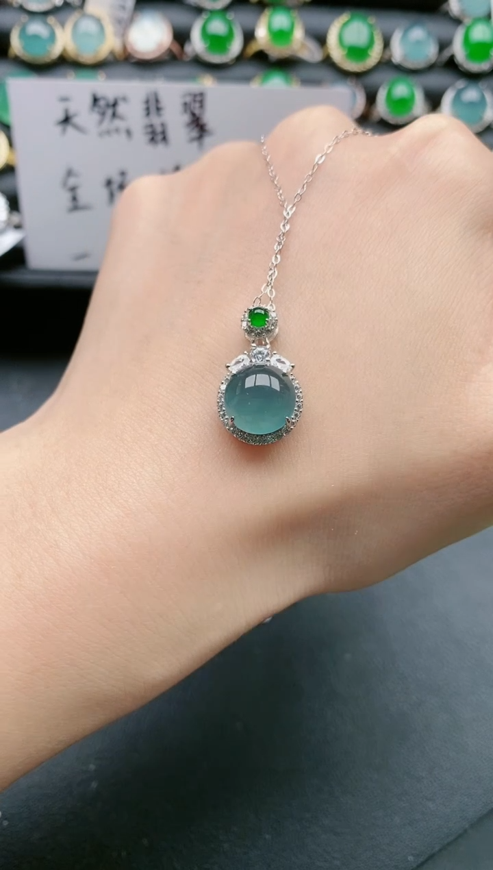 【闪购商品】翡翠戒指银S925镶嵌11111111