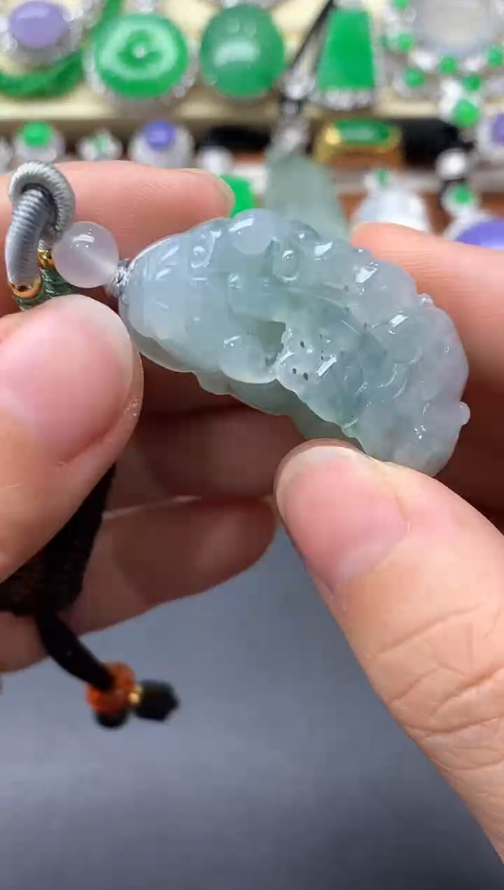 颈饰未镶嵌翡翠41-中国好珍宝