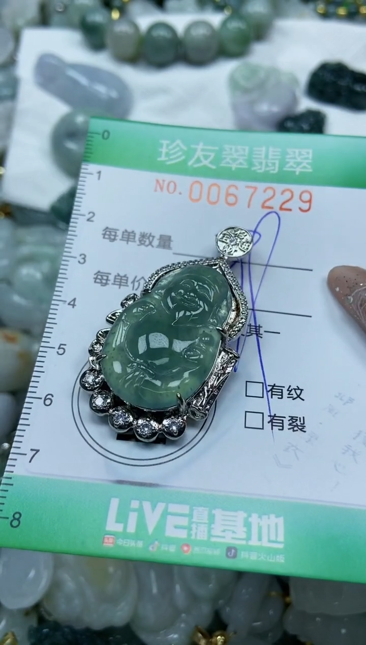 【闪购商品】翡翠颈饰未镶嵌闪购商品0067229