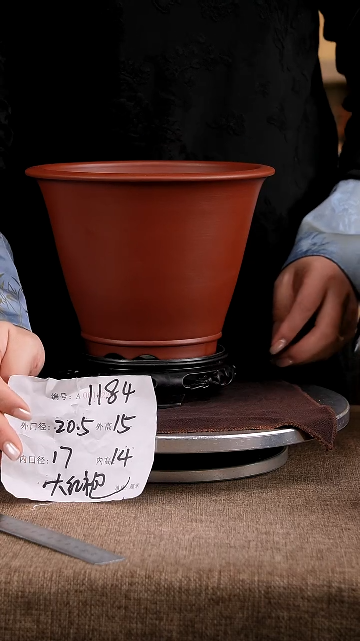 紫砂花盆花卉工艺1184+s