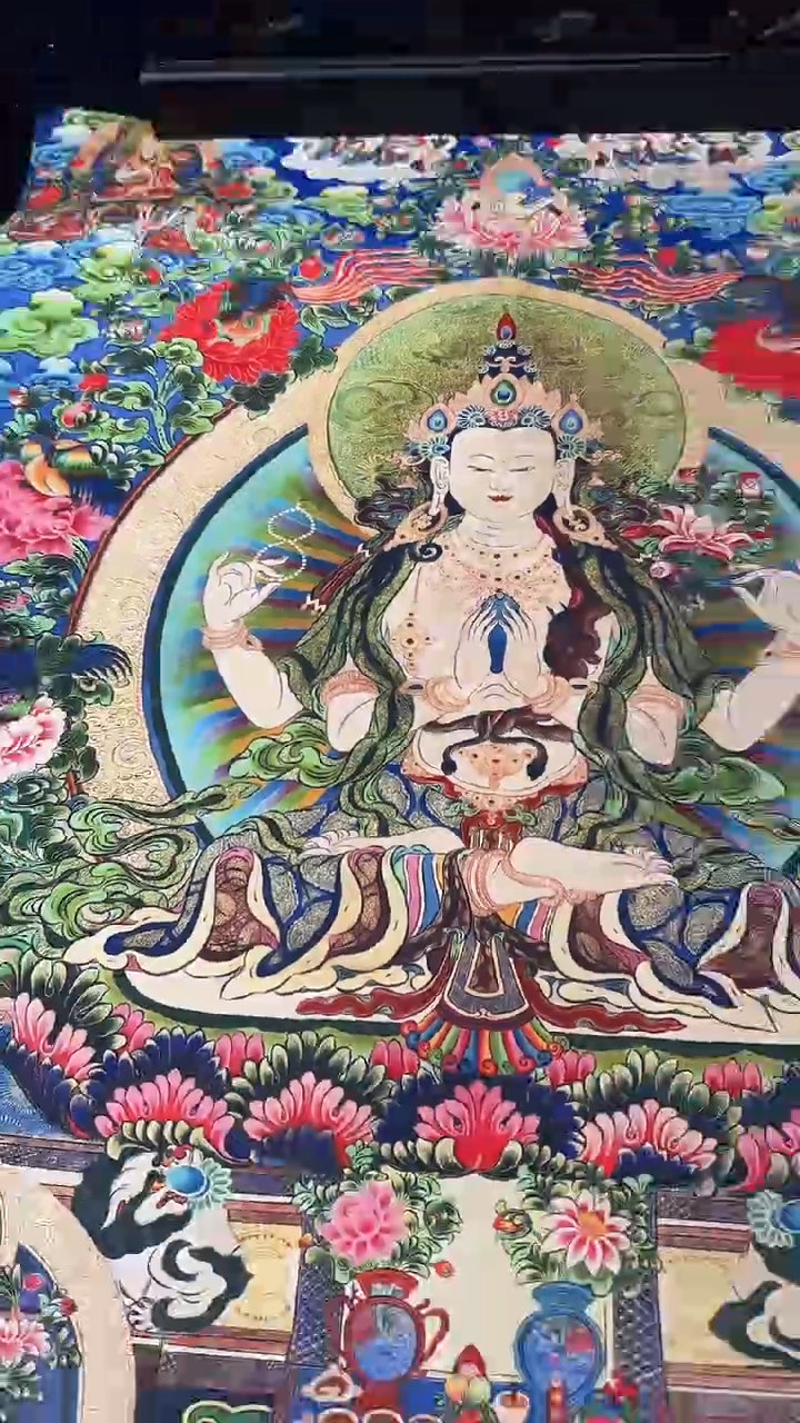 卷轴画藏式珍藏彩绘艺术馆37