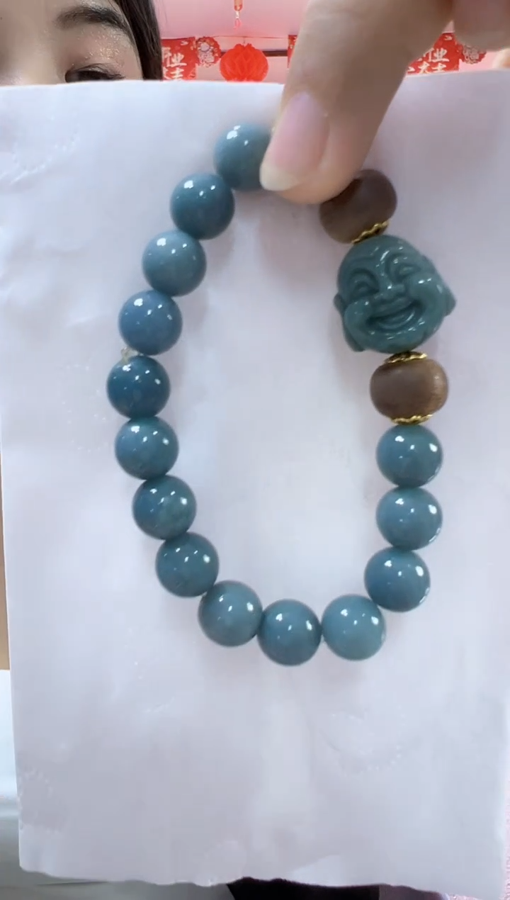 【闪购商品】未镶嵌翡翠手链佛头手串（多样性发货发一件）