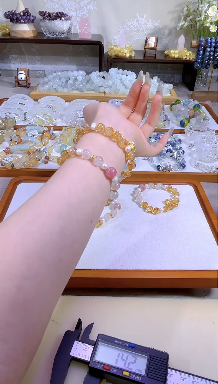 水晶手链合金cb3008cb3008