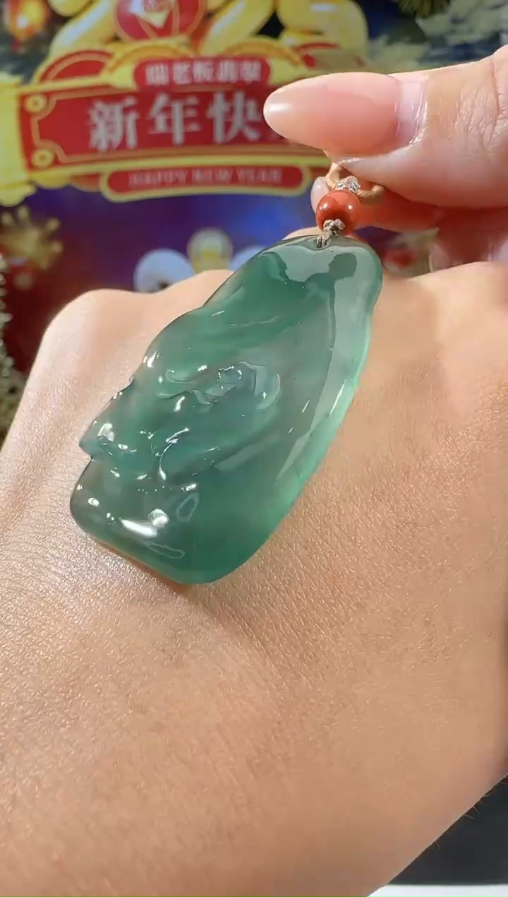 【闪购商品】翡翠吊坠(不含链)未镶嵌悟道