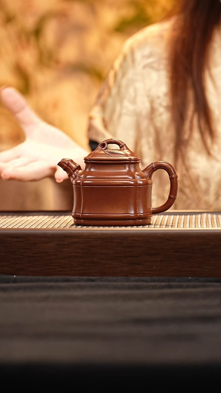 茶壶紫砂J29999竹鼎 底槽清