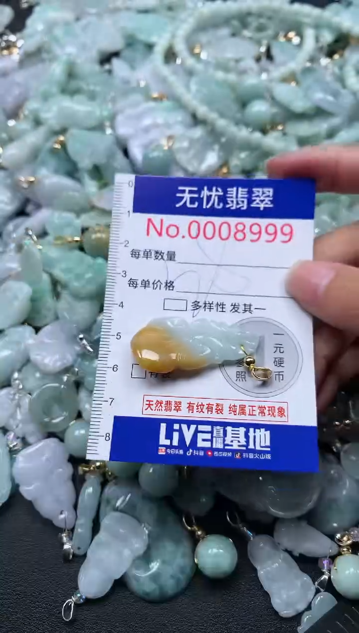 颈饰未镶嵌翡翠8999