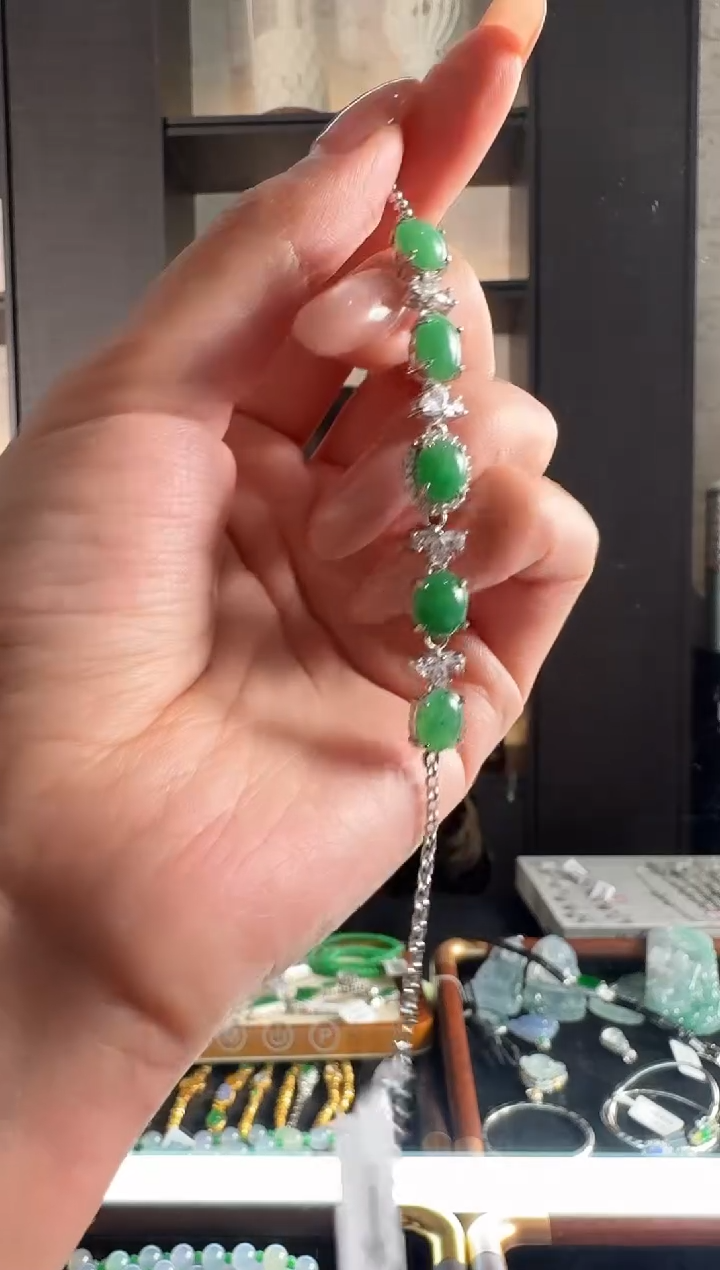 未镶嵌手链翡翠73