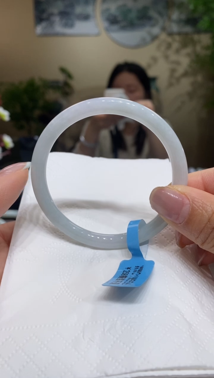 【闪购商品】翡翠手镯未镶嵌翡翠54-55