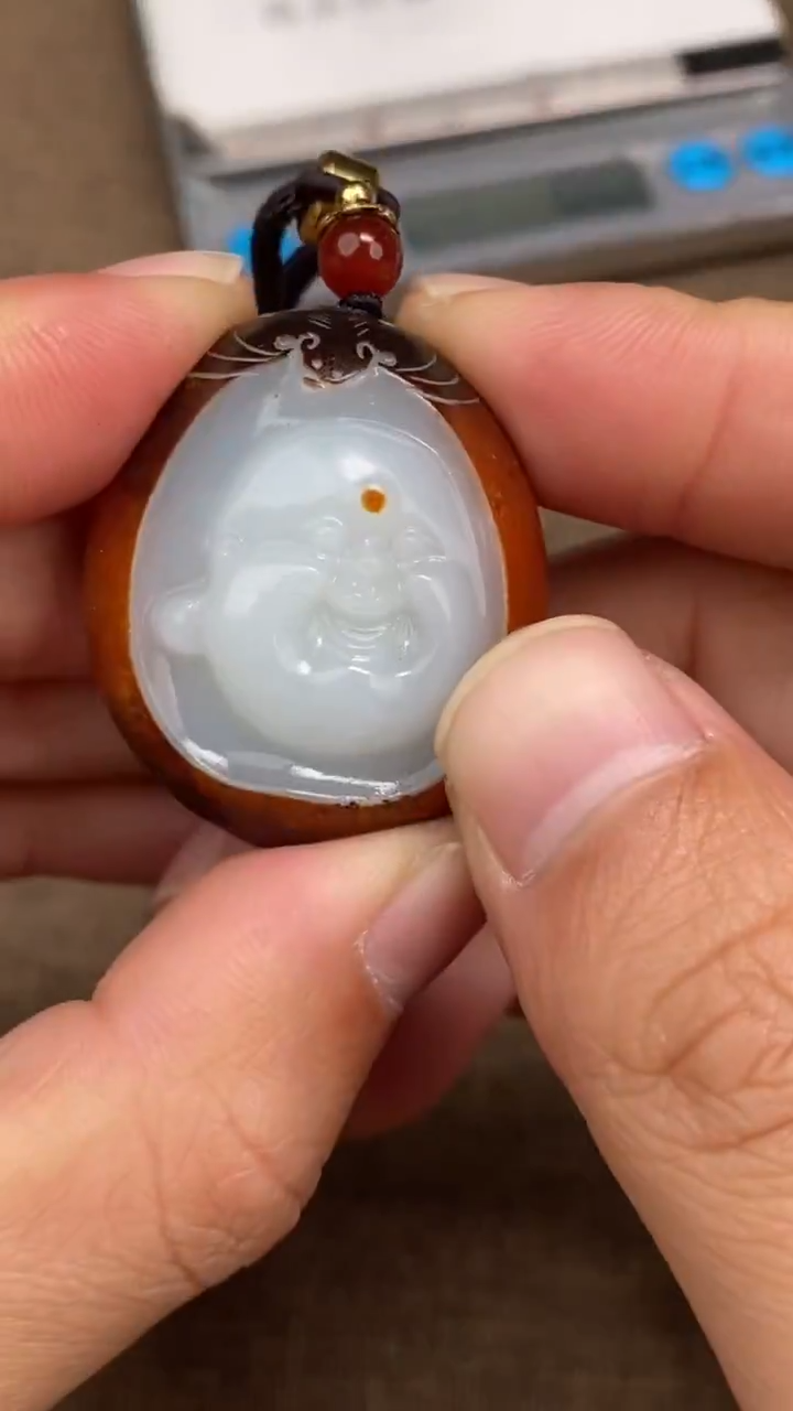 颈饰未镶嵌和田玉@*果12.10GZ多样性拍一发一300