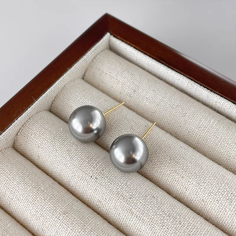 铜合金耳饰 高级感设计师轻奢款耳钉耳饰~7349