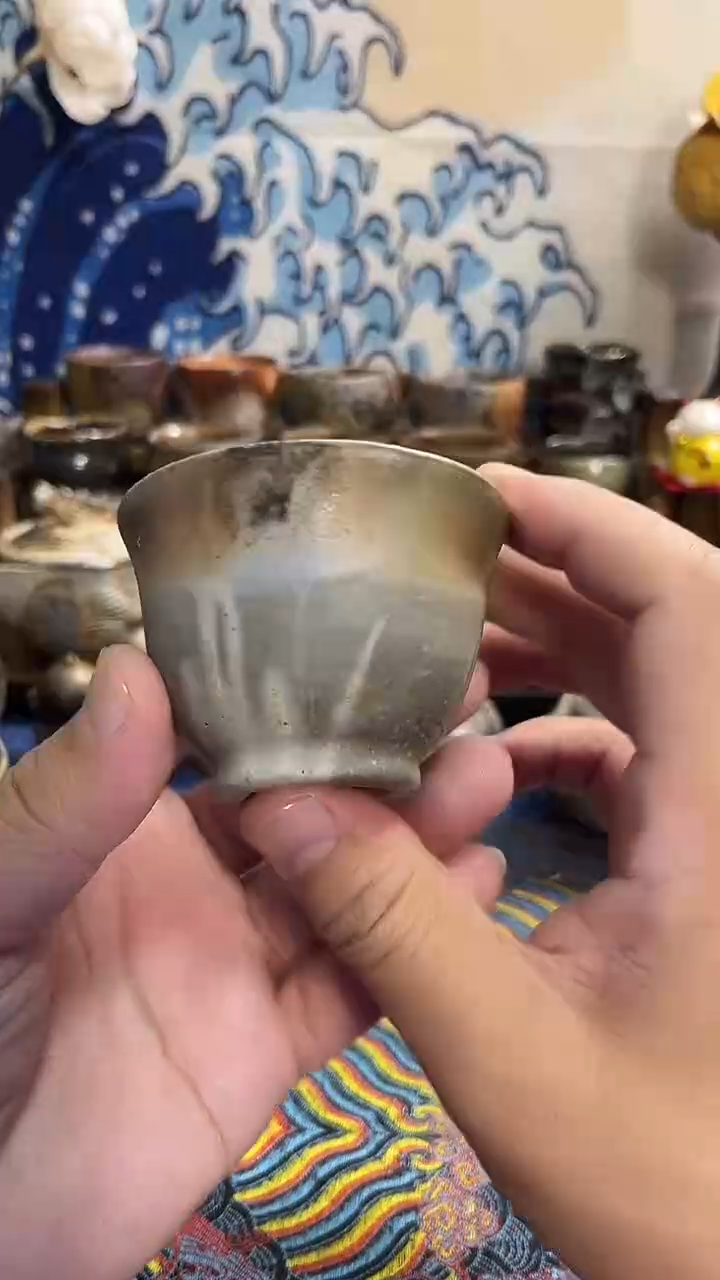 绯鞠杯日式备前烧茶具茶器茶周边