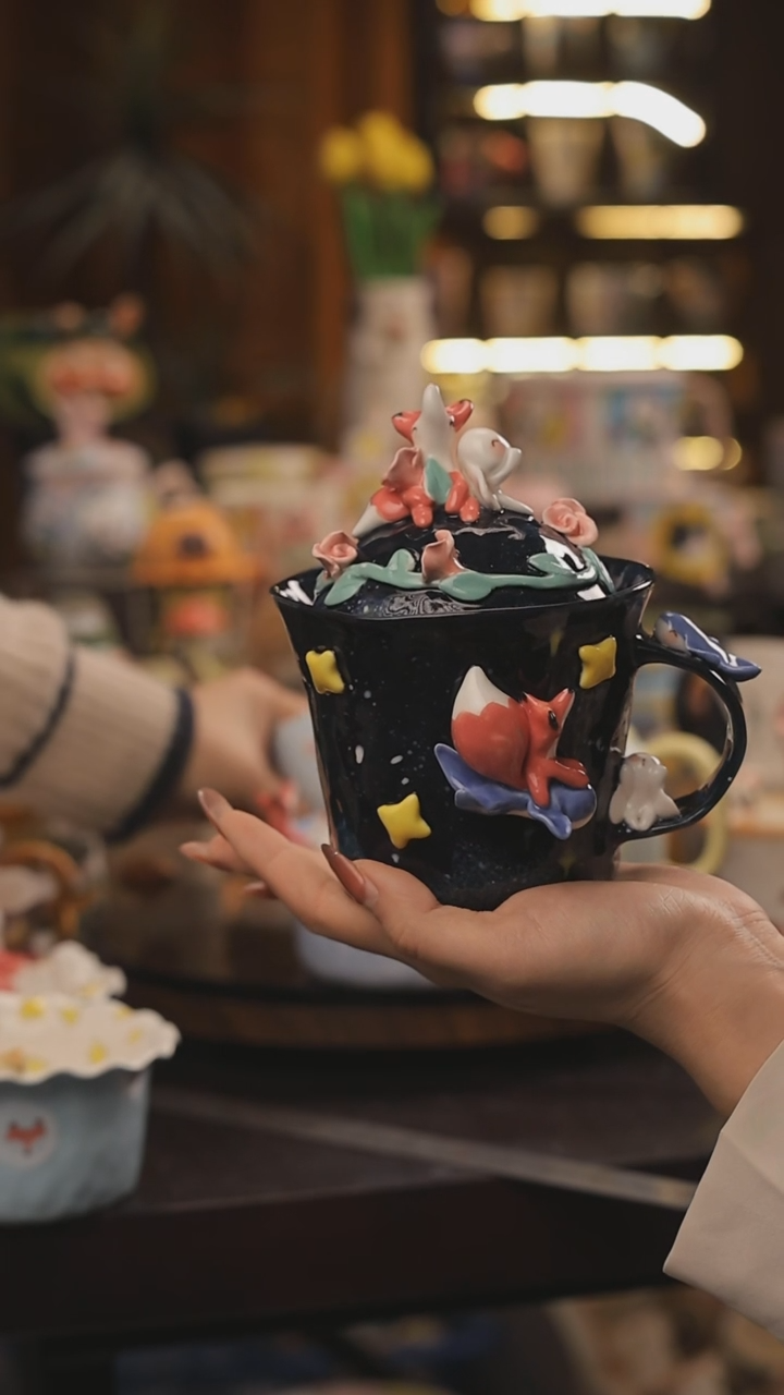 景德镇釉下彩绘设计师款式陶瓷