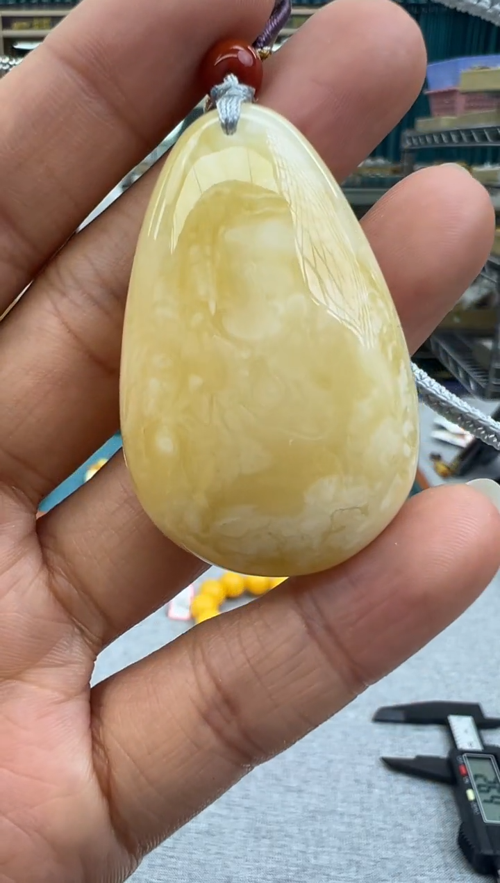 未镶嵌颈饰琥珀143秒拍号假一罚十