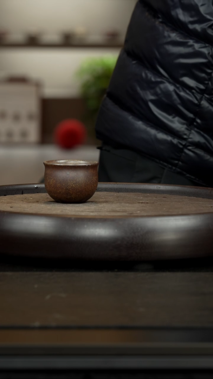 【闪购商品】紫砂茶杯柴烧 圆缸杯