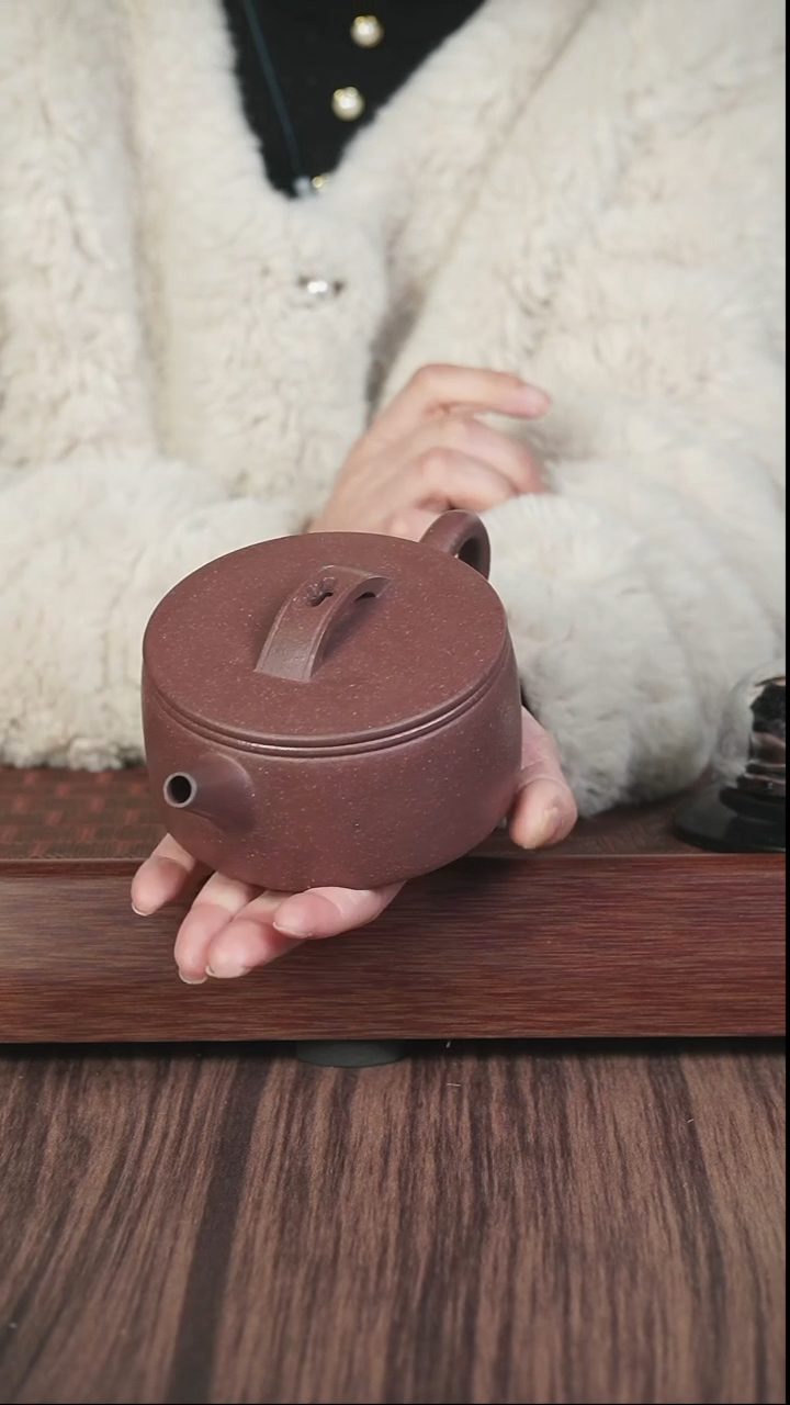 【闪购商品】紫砂茶壶千禧紫泥  汉瓦240