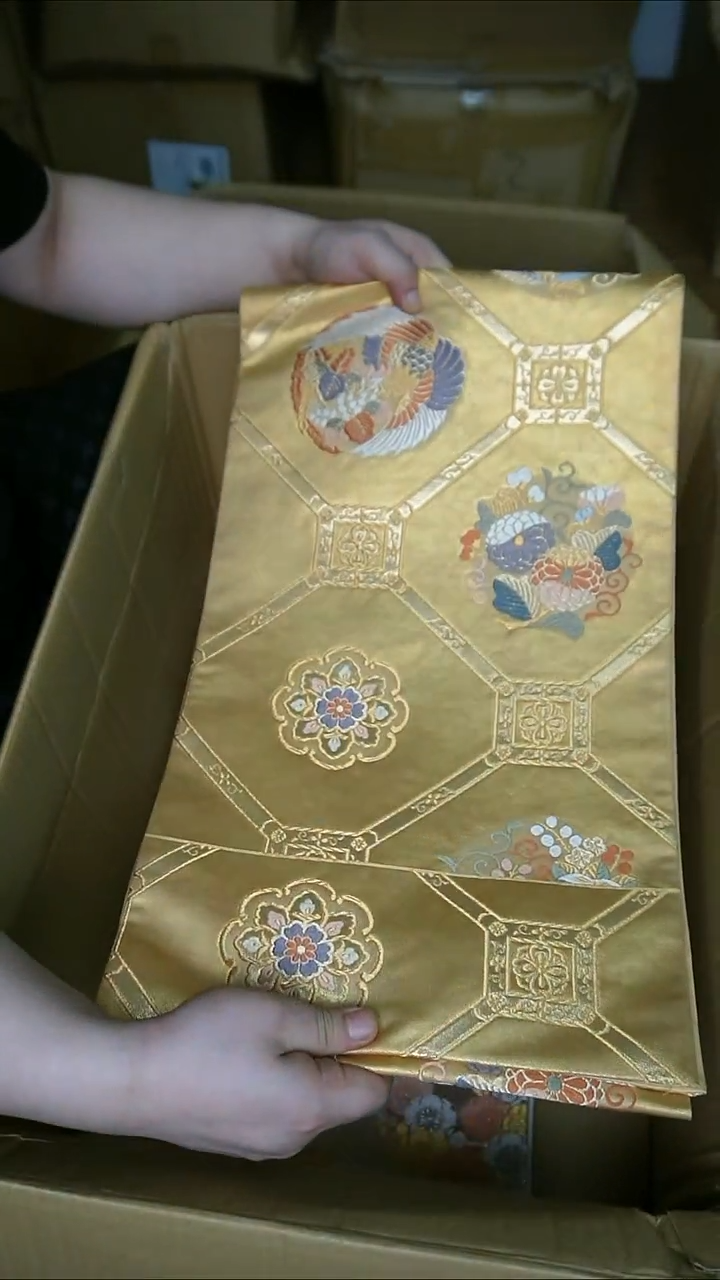 织绣逗*织锦20宝相花卉。