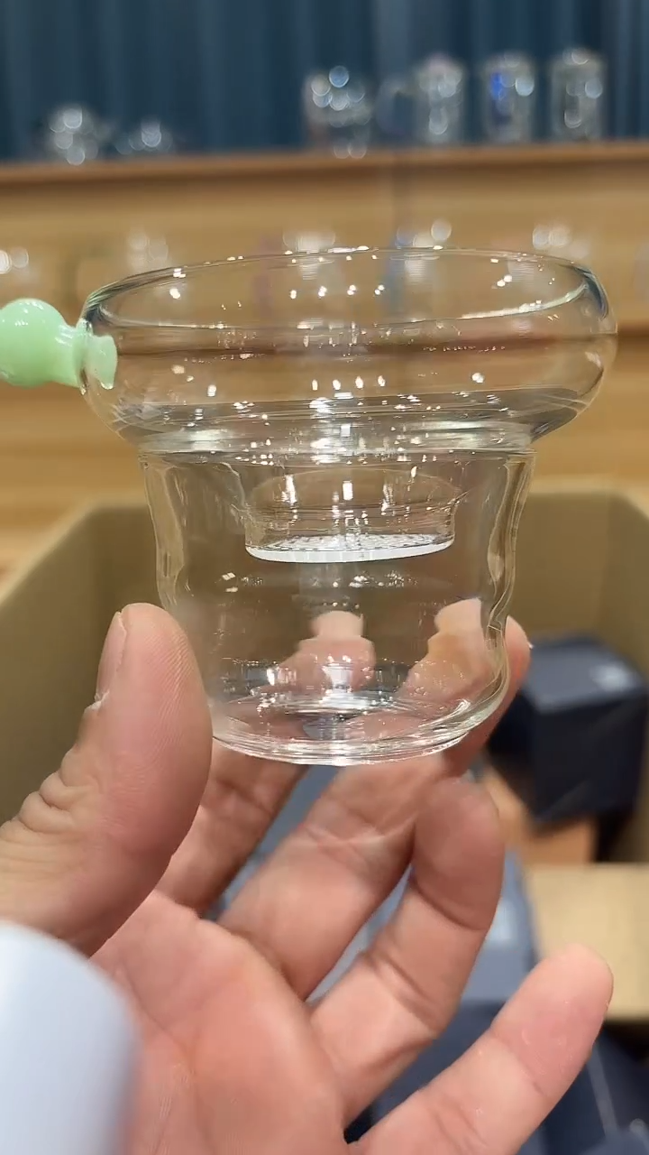 浅玉奉珠茶漏金标简装发货