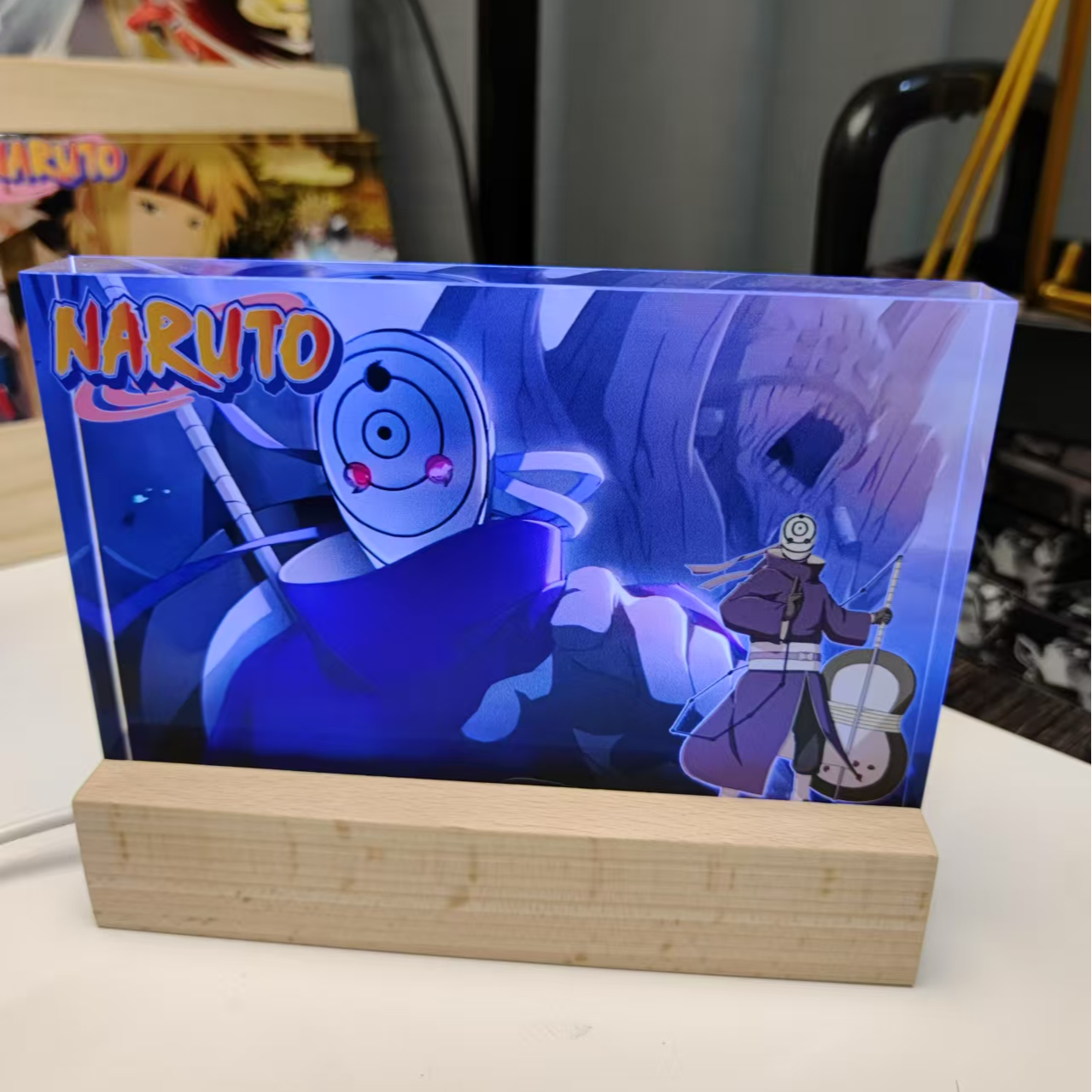 欧皇转盘火影亚克力·水晶砖