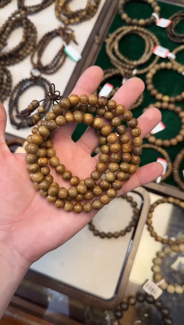 【闪购商品】沉香手串越南老料多圈0.8m12克多样性发一沉香
