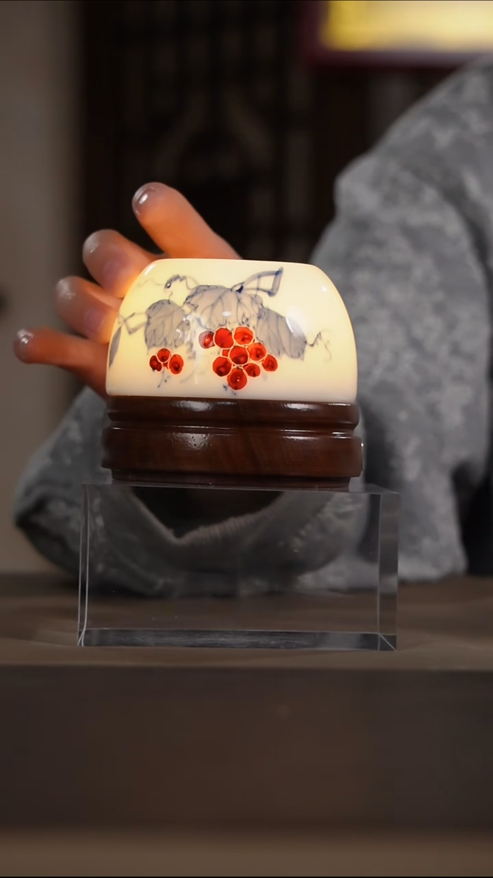 其他鹤云景德镇手工陶瓷创意夜灯